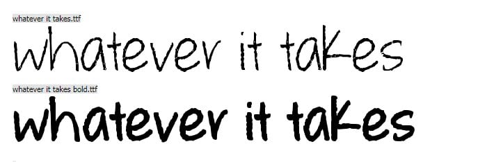 Whatever it takes