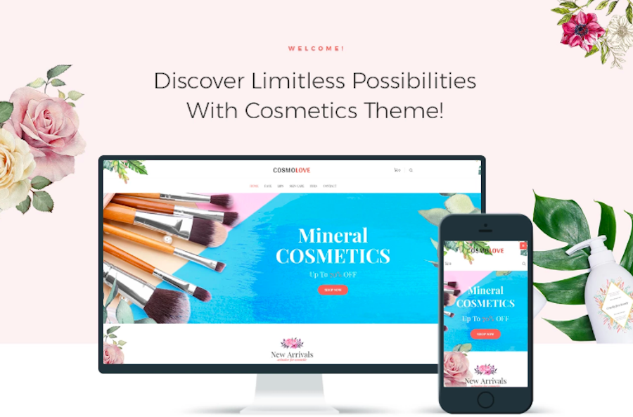 Cosmolove - Cosmetics Store Elementor WooCommerce Theme