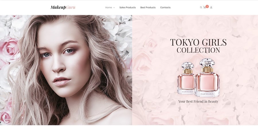 MakeupGuru - Cosmetic Store Elementor WooCommerce Theme