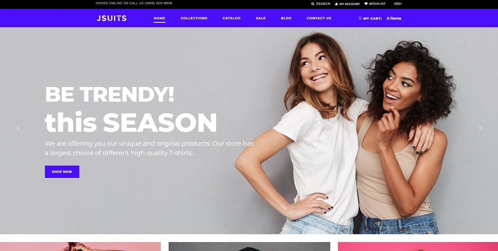 Jsuits - Clothing Multicurrency Fancy Shopify Theme