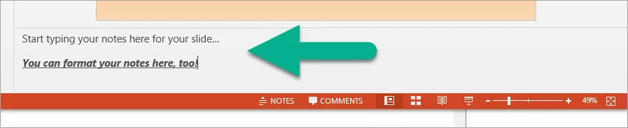 how to print powerpoint with notes