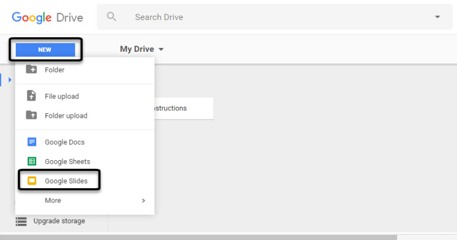 Google slides themes.