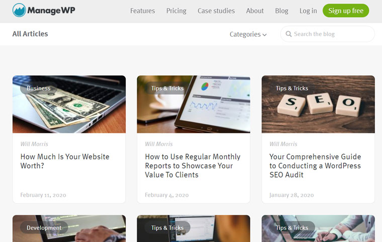 ManageWP Blog.