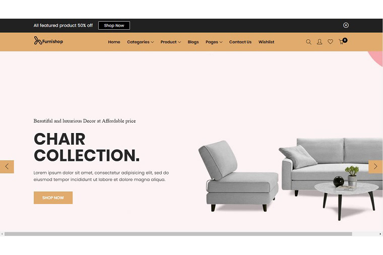 Furniture - The Interior Shopify Theme.