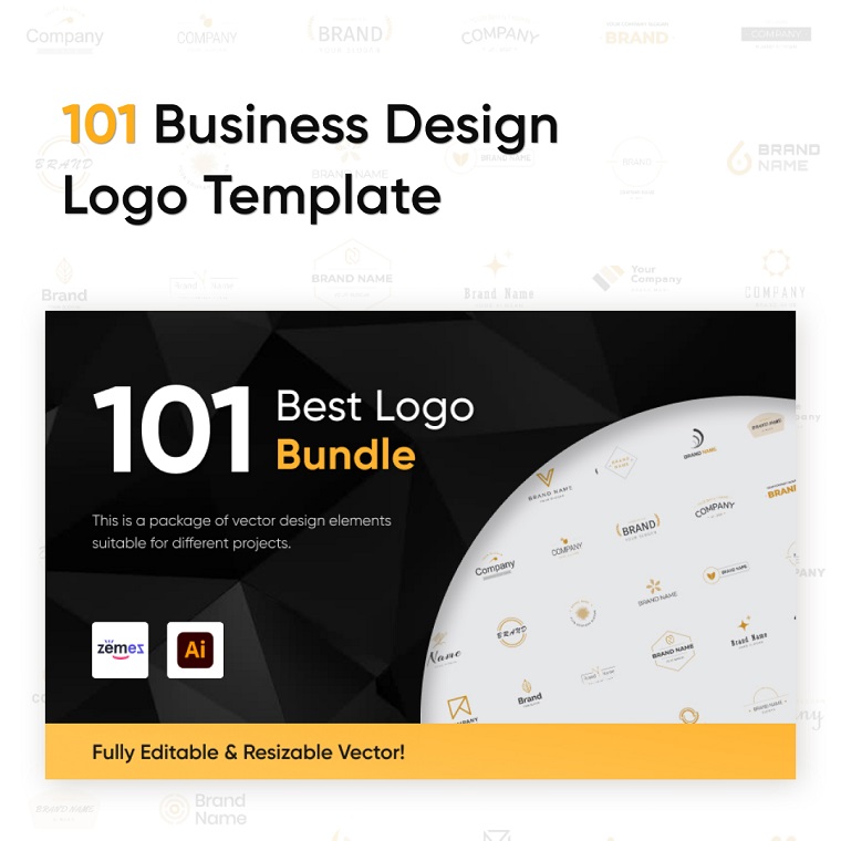 101 Business Design Logo Template.