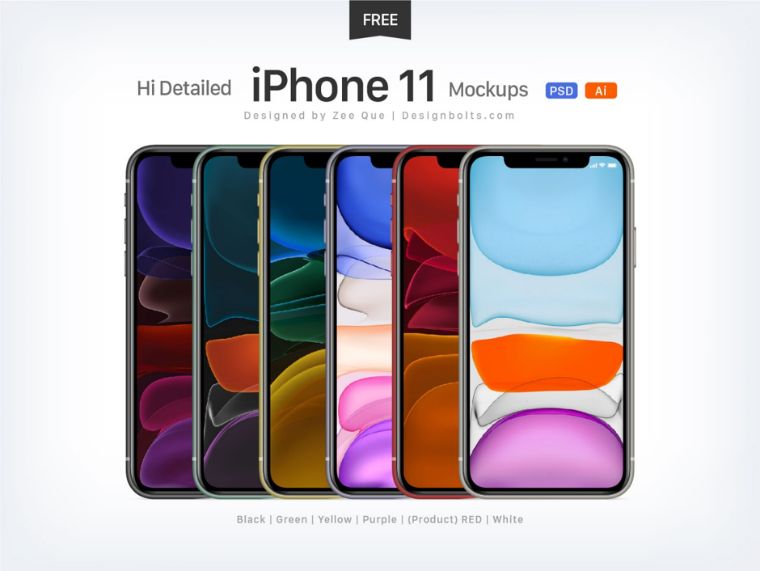 free mockup iphone