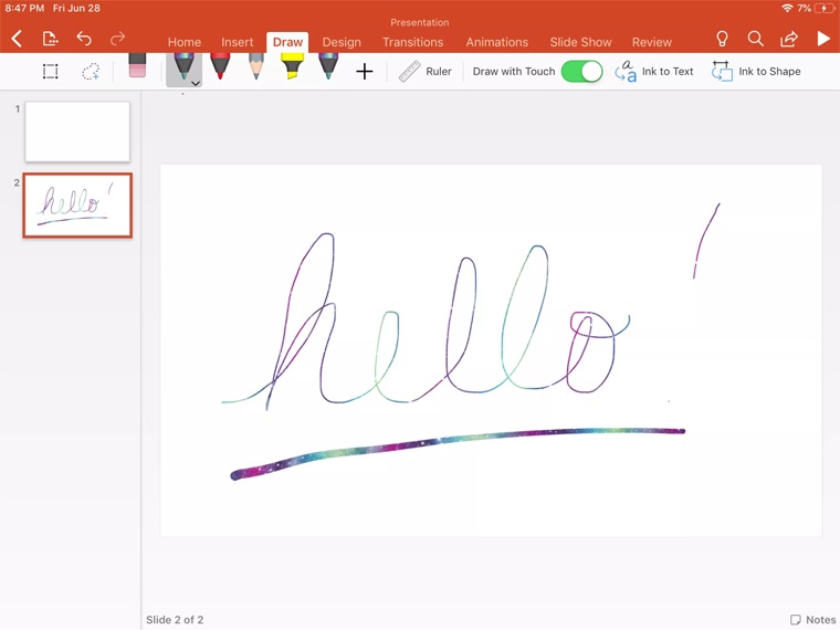Pen tool 3.
