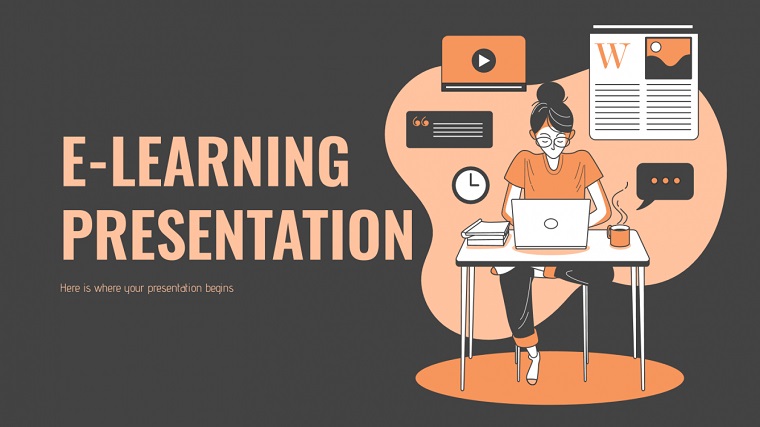 E-learning presentation.