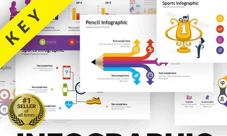 Infographic Asset Keynote template