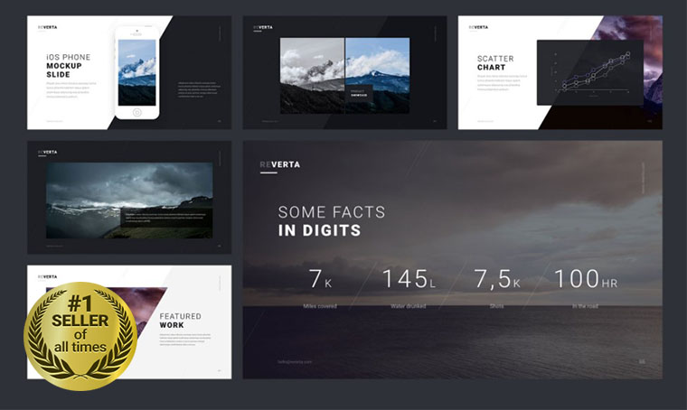 Reverta Keynote template