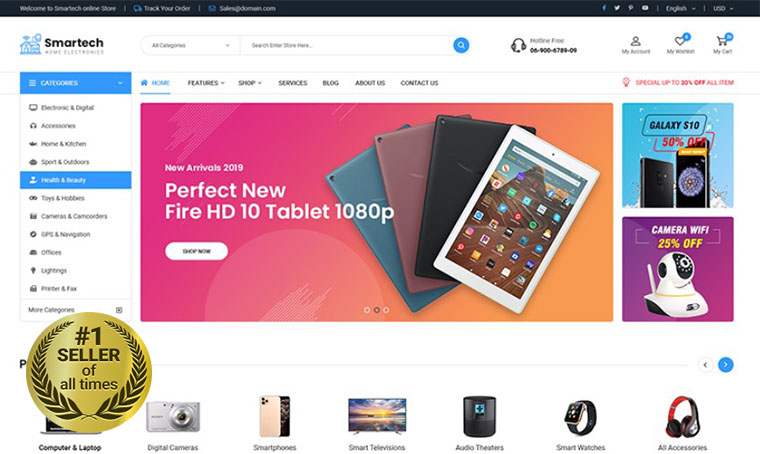 SM Smartech Magento template