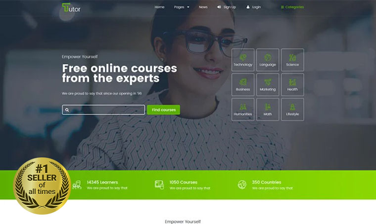 Tutor Educational HTML template