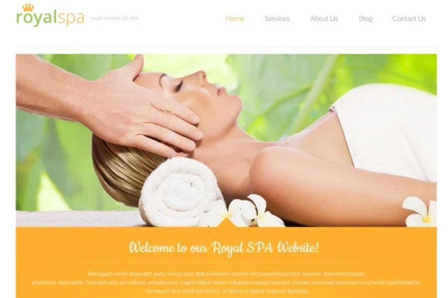 Beautiful Royal Spa.