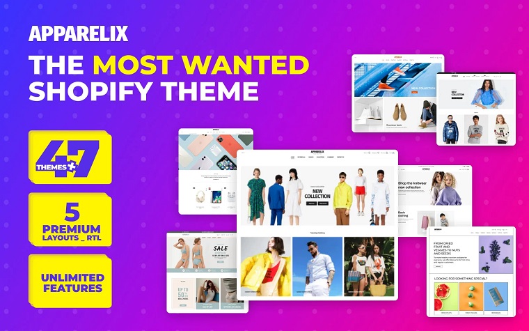 Apparelix - Clean Multipurpose Shopify Theme.