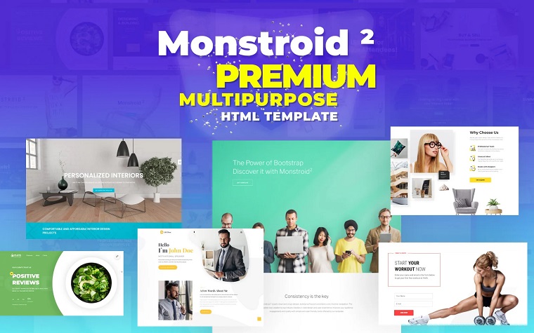 Monstroid2 - Multipurpose Premium HTML5 Website Template.